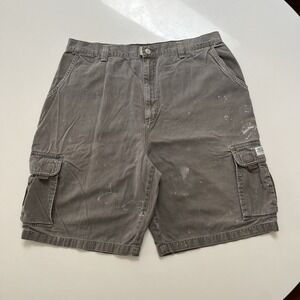 VTG Sideout Military Style Cargo Shorts Grey Men's 36 x 10 Y2K